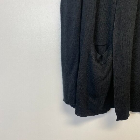 Banana Republic Silk Cashmere Black Cardigan Sweater - Picture 4 of 8